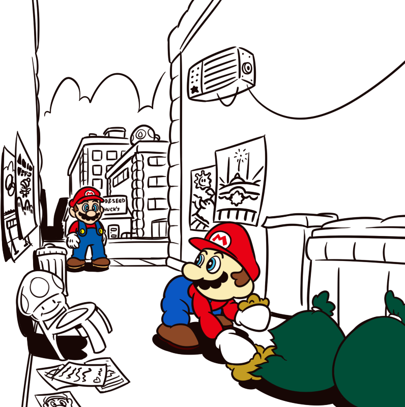 Trash Mario